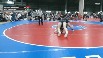 215 lbs Allday - Slevenn Hernandez, JAMES ISLAND WRESTLING CLUB vs Max Latyshenko, UNION PINES