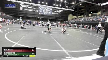 100 lbs Quarterfinal - Patrick Ruiz, Derby Wrestling Club vs Dailin Lee, Team Haysville Wrestling Club