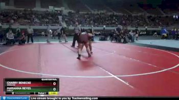 235 lbs Quarterfinal - Charry Benecke, Winslow vs Marianna Reyes, Cibola