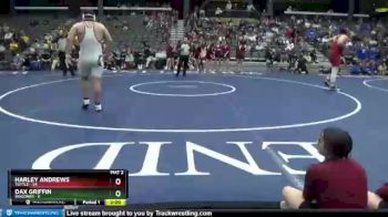 285 lbs Finals (8 Team) - Harley Andrews, Tuttle vs Dax Griffin, Wagoner