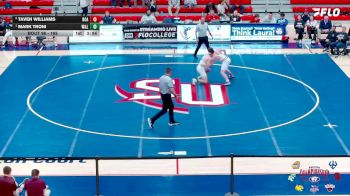 165 lbs 1st Place Match - Mark Troni, Washington & Lee vs Taven Williams, Roanoke College