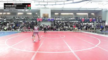 185 lbs Semifinal - Shyann Bryan, Bristol Central vs Kayli Morris, Platt