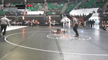 1-5A 138 Quarterfinal - Laney Hollis, Piedmont vs Claire Roberson, J.B. Pennington