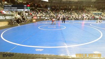 75 lbs Consi Of 8 #2 - Theo King, Powhatan Youth Wrestling Club vs Anthony Ferrari, Cardinal Wrestling Club