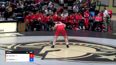 285 lbs Kade Carlson, Army vs Brendan Furman, Cornell