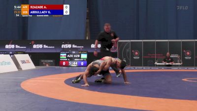 57 kg Quarter Final - Aliabbas Rzazade, AZE vs Gulomjon Abdullaev, UZB