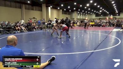 138 lbs Round 1 (32 Team) - Caleb Wilkerson, Patriot WC Red vs Tyler Lavin, Bad Natured Rodents