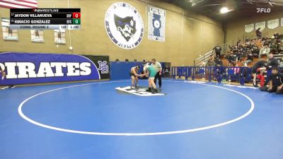 157 lbs Cons. Round 2 - Ignacio Gonzalez, R.F. Kennedy vs Jaydon Villanueva, Sunnyside