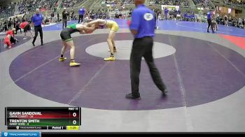 154 lbs Semis & 1st Wrestleback (8 Team) - Gavin Sandoval, Crook County vs Trenton Smith, Sweet Home