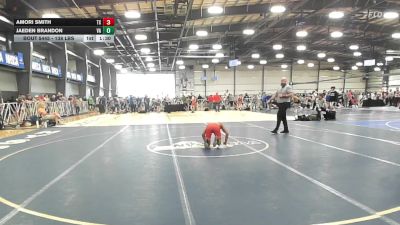 138 lbs Round Of 128 - Amori Smith, TX vs Jaeden Brandon, VA