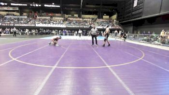 215 lbs Champ. Round 1 - Trenton Kern, Great Bend HS vs Keegan Kasson, Spring Hill HS