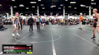 140 lbs Round 1 (8 Team) - Cohen Olsen, Terps East Coast Elite vs Jacob Perry, NC National Team