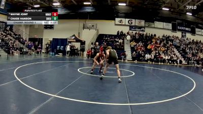 133 lbs Champ. Round 1 - Chase Hanson, Southwest Minnesota State vs Wayne Joint, Minot State (N.D.)