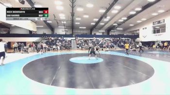 174 lbs Champ. Round 1 - Ian Harris, Marymount vs Nick Montanye, Messiah