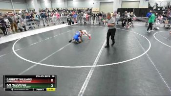 78 lbs Quarterfinal - Garrett Williams, Summit Wrestling Academy vs Kai McDonald, Sebolt Wrestling Academy