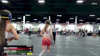 92-95 lbs Round 3 - Audrey Flores, Warriors Of Christ vs Bella Peterson, Misfits