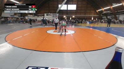 113 lbs Round Of 16 - Peter Annis, Fisheye vs Nicky Schiano, Yale Street Wrestling Club