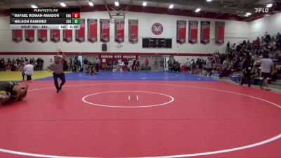 184 lbs Quarterfinal - Nelson Ramirez, Cerritos College vs Rafael Roman-Amador, Chabot College