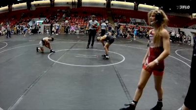 84 lbs Finals (2 Team) - Brinson Braun, Warner Elite vs Raige Morrison, DWA