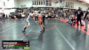 80-85 lbs Round 3 - Ripken George, Hallsville Kids Club vs Peyton Altemeyer, Owensville Wrestling Club