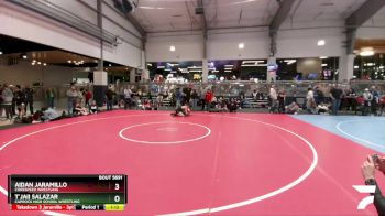 126 lbs Quarterfinal - Aidan Jaramillo, Corespeed Wrestling vs T`Jaii Salazar, Caprock High School Wrestling