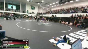 132 lbs Cons. Round 2 - Wade Whiting, Mountain View vs Daniel Blair, Thermopolis