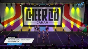Charlotte Allstar Cheerleading - Sunflower [2024 L1.1 Mini - PREP Day 1] 2024 CANAM Grand Nationals