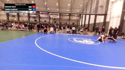 Junior FK - 157 lbs Cons. Round 3 - Owen Campos, Washington vs Mason Daily, Washington
