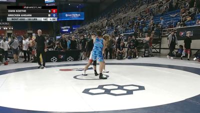 150 lbs Champ. Rd Of 32 - Owin Koethe, Iowa vs Brecken Ahearn, Michigan
