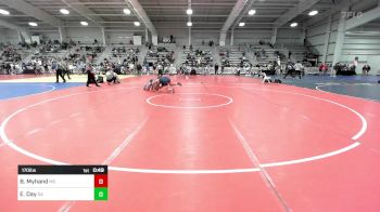 170 lbs Consi Of 16 #1 - Brandon Myhand, MS vs Erickson Day, GA