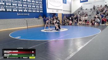 121 lbs Round 2 - Beckett Marsh, Waconia vs Brayden Hawes, Elk River