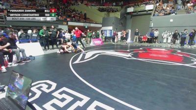 150 lbs Consolation - Fernando Zamora, McLane vs Bryson Constantino, Frontier
