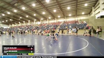 94 lbs Quarterfinal - Dylan Buelow, Hawaii vs Evan Brubaker, Utah