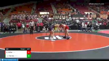 182 lbs Semifinal - Jack Harvey, Baldwin vs Keyan Miller, Concordia
