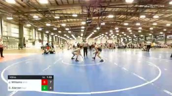 126 lbs Prelims - Jewell Williams, Team Barracuda vs D'mitri Alarcon, Team Shutt West