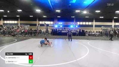 126 lbs Round Of 64 - Christian Camacho, Great Oak HS vs Josiah Garcia, Grapevine Grapplers