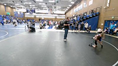 56-61 lbs Round 2 - Ben Jones, Fremont Wrestling Club vs Ledgen Silcox, Payson Pride Wrestling