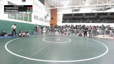 138 lbs Semifinal - Valentin Rosas, North Torrance vs Micah Wegman, Calabasas