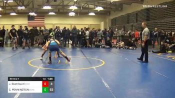 131 lbs Prelims - Julian Giambuzzi, Wisconsin Red MS vs COLEMAN PENNINGTON, Smittys Barn MS