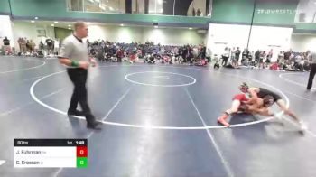 80 lbs Quarterfinal - Jax Fuhrman, PA vs Cain Crosson, IA