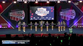 Express Cheer - Extreme [2026 L2 Junior - Small - B Day 1] 2026 NCA All-Star National Championship
