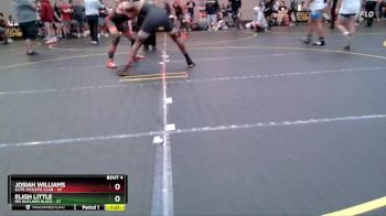 150 lbs Round 2 (4 Team) - Josiah Williams, Elite Athletic Club vs Eligh Little, MO Outlaws Black