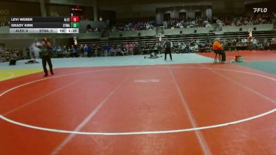 95 lbs Semis (4 Team) - Grady Kirk, STMA (St. Michael/Albertville) vs Levi Weber, Alexandria