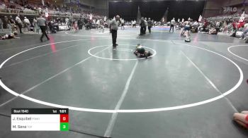 66 lbs Final - Jeremiah Esquibel, Pomona Elite vs Messias Sena, Top Notch