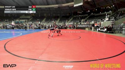 90 lbs Consolation - Shaley Lau, Goldenbacks vs Kinsley Rife, Palmyra Youth Wrestling Club