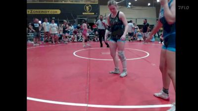 127 lbs Semis & 1st Wrestleback (8 Team) - Allison Kraemer, MoWest Championship Wrestling vs Chloe Bills, Ohio Red