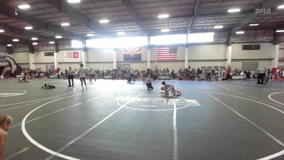 61 lbs Quarterfinal - Ashton Mazon, Prescott Valley Bighorns vs Jaime Quezada, TUF CA Wrestling Academy