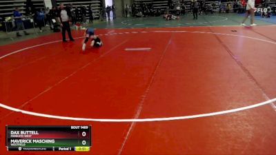 60 lbs Quarterfinal - Maverick Masching, Westfield vs Dax Buttell, Mankato West