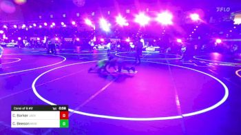 95 lbs Consi Of 8 #2 - Corban Barker, Jackson County Wrestling vs Cyler Beeson, Middleton Wrestling Club