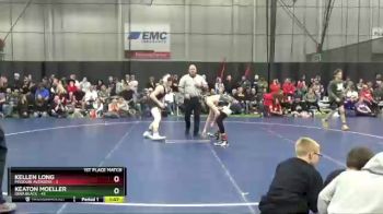 135 lbs Finals (8 Team) - Keaton Moeller, Iowa Black vs Kellen Long, Missouri Avengers